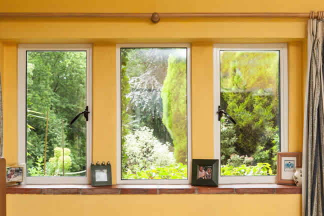 Met Therm replacement windows fitted to the traditional property